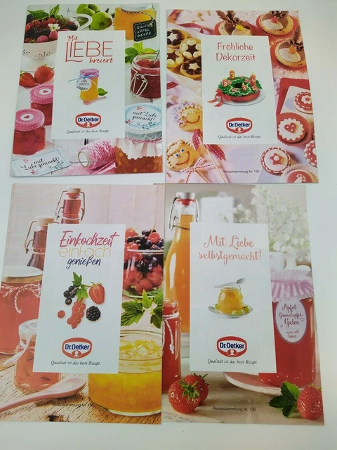 Dr Oetker  Rezeptsammlung 130--135--147--150