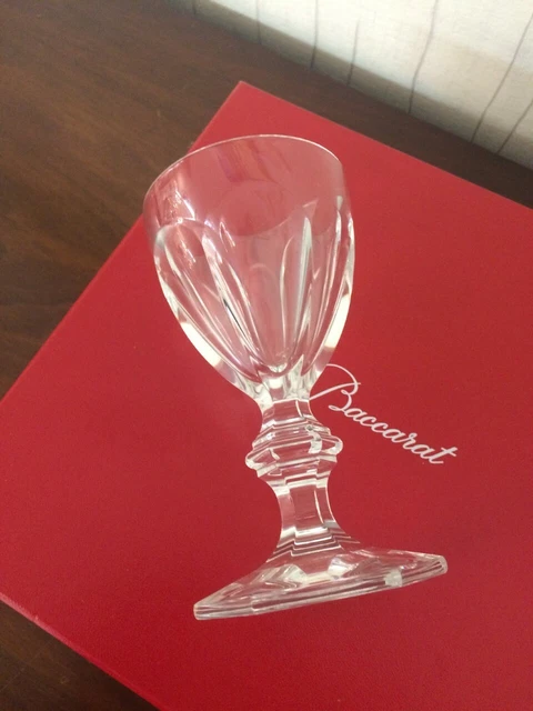60 Verres à Vin blanc Service Harcourt en cristal de Baccarat (prix à la pièce) 8