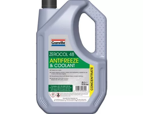 5 Litre Green Antifreeze Summer Car Coolant Engine Concentrate Zerocol 48 5L