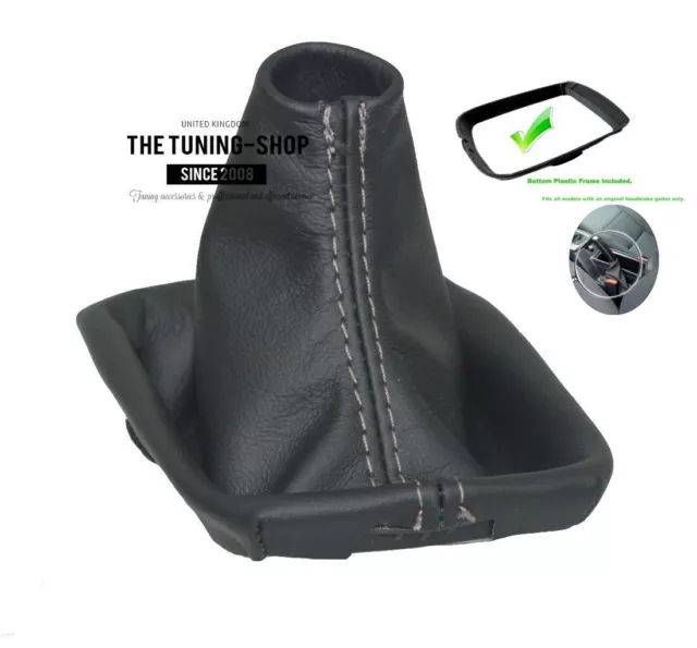 FOR NISSAN NAVARA 05-12 Gear Stick Gaiter Genuine Leather with