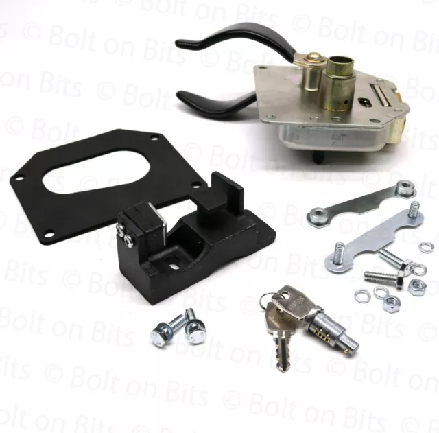 RDX Rear Door Latch & Anti Burst Lock/Gasket/fix kit/Lucas 2 Keys Defender 87-01