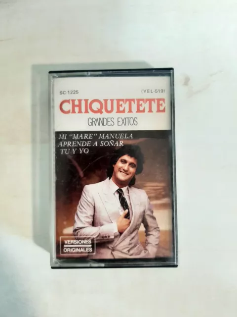 Chiquetete Grandes exitos | tape cassette spanish | cinta cassette