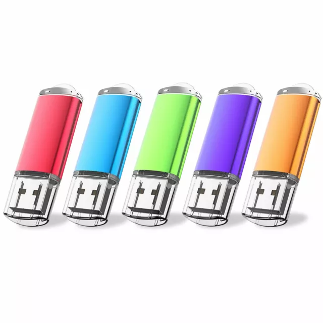 Clé USB ( 5/10/20 pièces ) USB Drive U disque à mémoire flash USBs 100% Réal 2.0 2