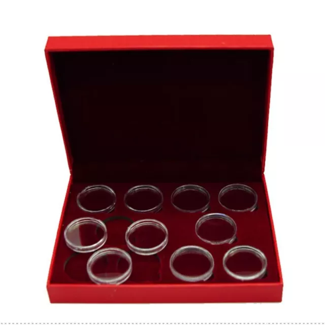Coin Holder Display Case with Good Sealing Preserve and Exhibit Your Coins
