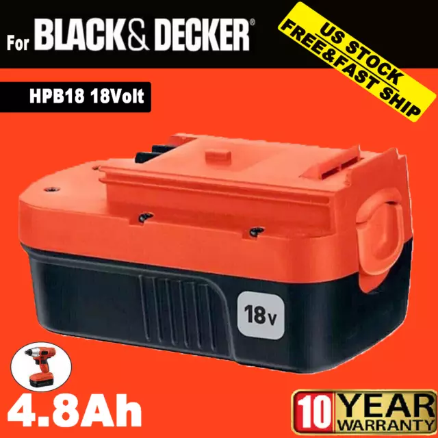 Black & Decker Hpb18-Ope Batteries - PowerToolReplacementParts
