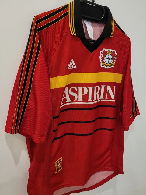 Originales Frankie Hejduk Bayer Leverkusen Trikot 1998/99 Football Shirt 6