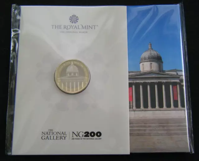 2024 National Gallery £2 Two Pound Coin Brilliant Uncirculated Pack - In Stock