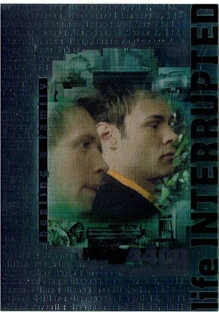 The 4400 Season 2 2007 Inkworks Life Interrupted L5 Foil Chase Insert Card L-5