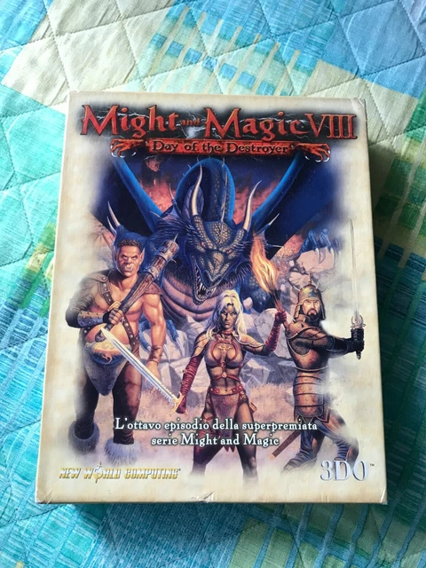 Might And Magic 8 Viii - Day Of The Destroyer - Pc -  Ed Big Box Italiano