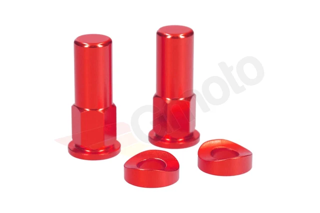 Viti ruota dado ruota moto accel rosso