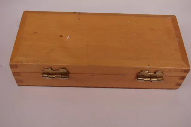 Vintage X-Acto Knife Set With Wooden Case 13 Piece Set