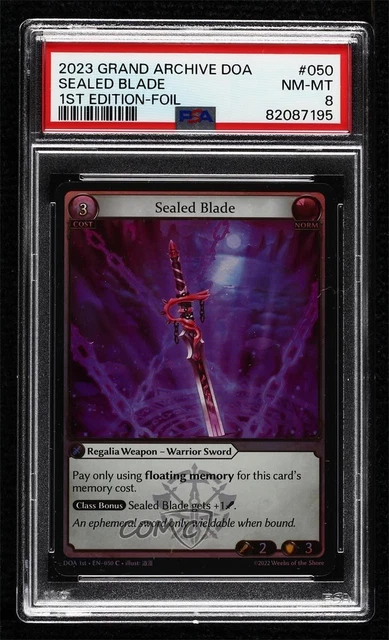 2023 GRAND ARCHIVE - Dawn of Ashes 1st Edition Foil Poised