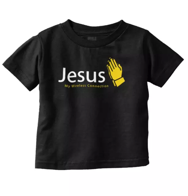 Religious Christian Jesus My Connection God Unisex Toddler Kids Youth T Shirt