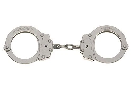 Peerless Handcuff Company Chain Handcuff Model 700C Chain Link Handcuff - Nic...