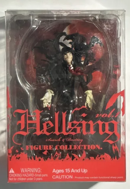 HELLSING Figure Kaiyodo Alucard Revoltech Total height about 140mm Character