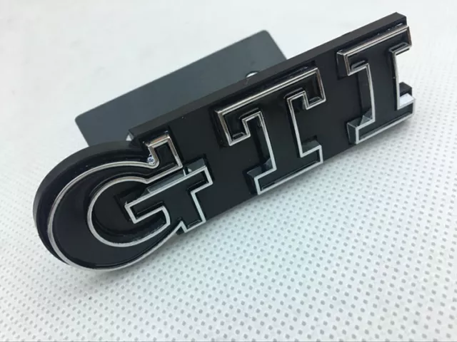 1Pc Metal Front Grille Badge Liftgate Emblem Kit for GTI VW Golf Polo Mk5 Mk6
