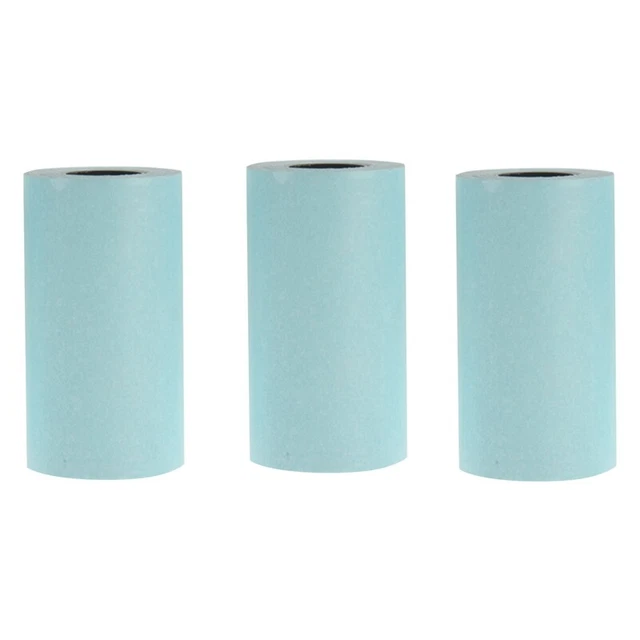 3 Rollen Drucken Aufkleber Papier Foto Papier Für Foto Drucker P1 P2 Bank PaH1L7