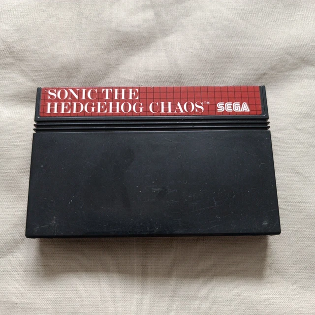 SONIC THE HEDGEHOG Chaos Sega Master System Game £15.99 - PicClick UK