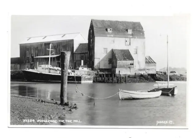Woodbridge, The Tide Mill, Suffolk, RP Postcard.