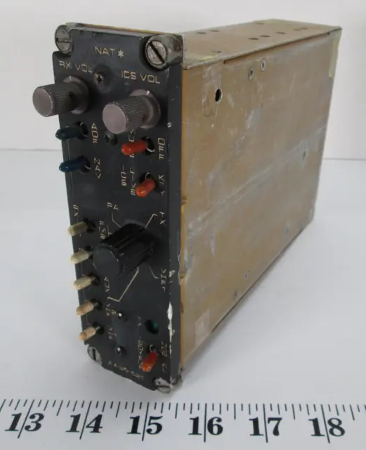 Northern Airborne Audio Panel NAT* RX ICS Volume Model AA95-621 Aviation SKU S2