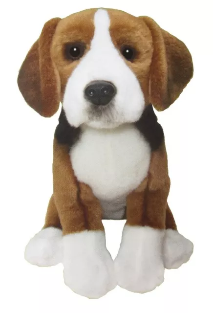 New Faithful Friends Plush 12" Beagle Cuddly Soft Toy Puppy Dog Teddy