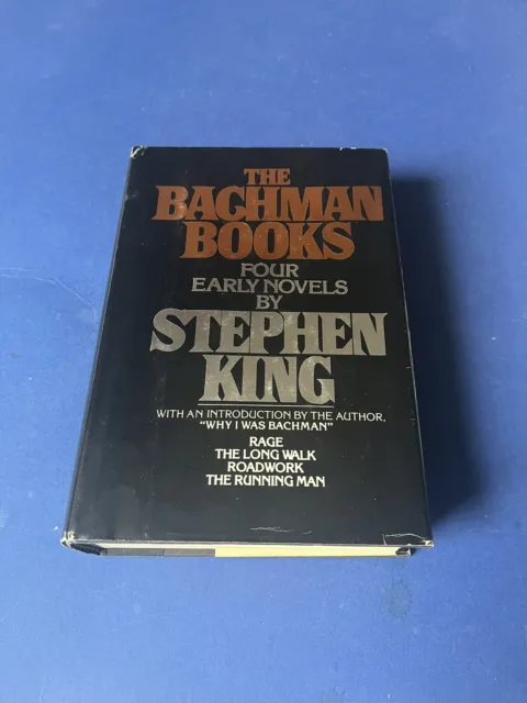 The bachman books Richard Bachman stephen king True First Edition 1st Print US