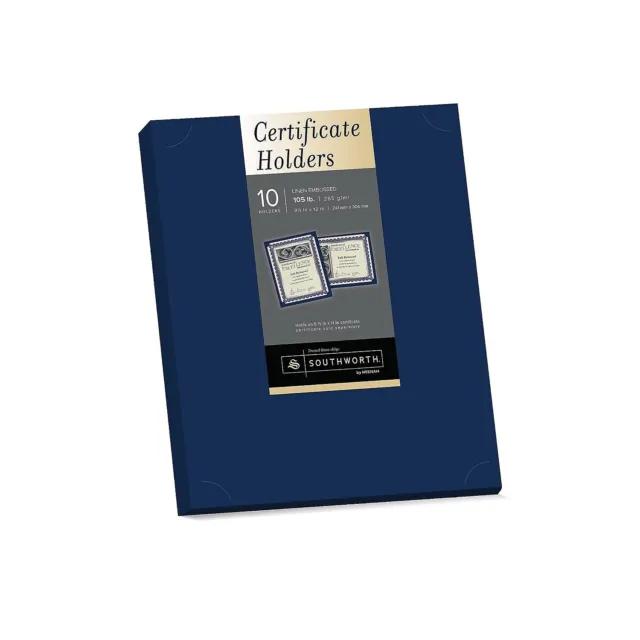 96 Sheets Printable Navy Blue Certificate Paper for Graduation Diploma,  8.5x11