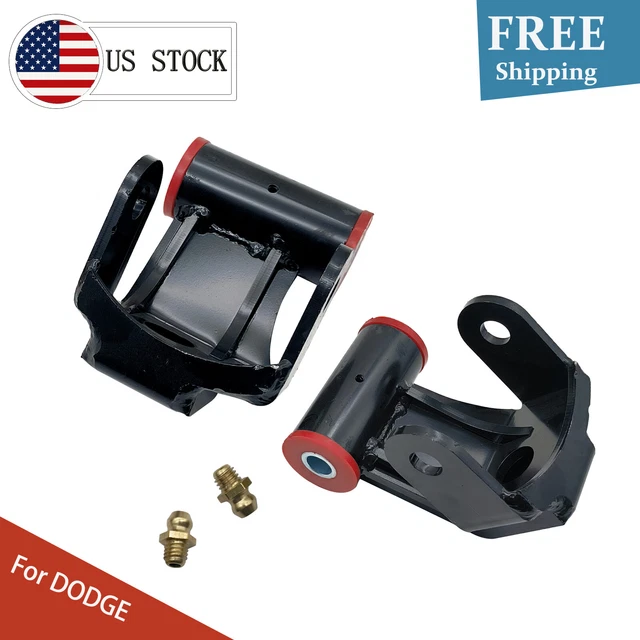 2& LOWERING SHACKLES Fits Dodge Ram MC 2500 3500 2WD 4WD 20032013 USA