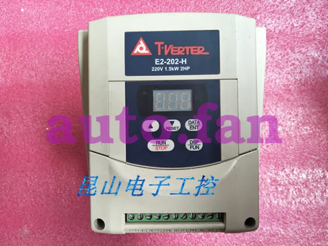 For Used TAIAN E2-202-H inverter 1.5KW 220V