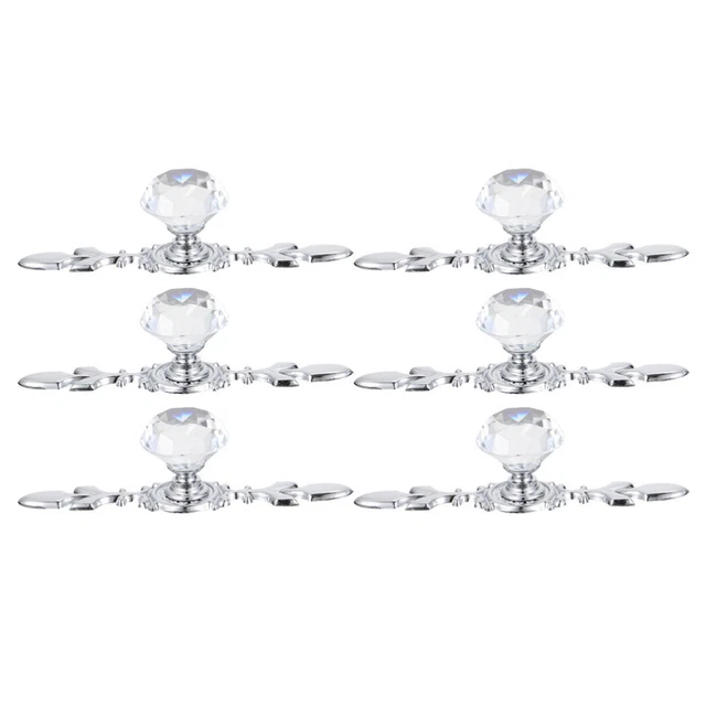 6 Pcs cupboard handle wardrobe handles Poignées De Porte Boutons De