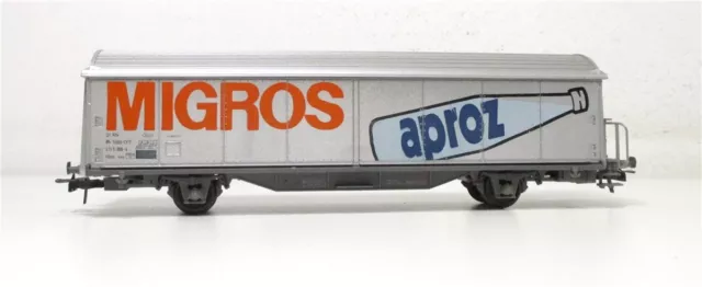 Roco H0 4340B Schiebewandwagen Migros aproz 211 5 188-4 SBB-CFF (1103G)