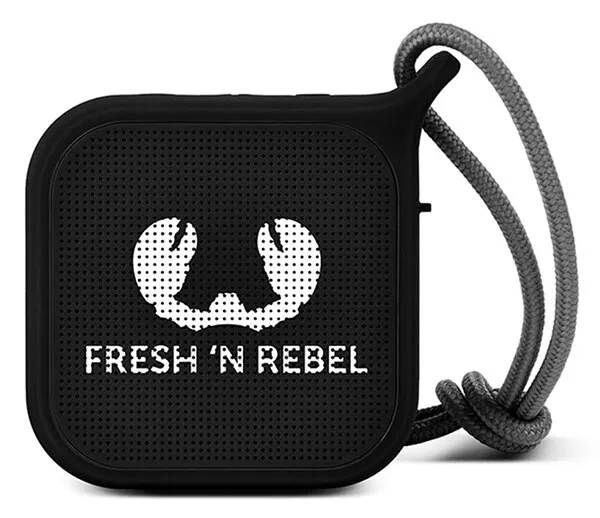 Fresh 'n Rebel "Rockbox Pebble" Bluetooth� Speaker in Black Ink (UK Stock)  BNIB