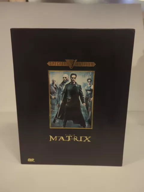 THE MATRIX DELUXE COLLECTOR'S BOX: DVD, Original Film Cell, Lobby Cards, Photos