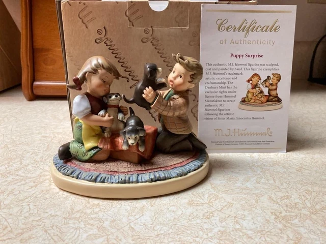 M. J. Hummel Puppy Surprise