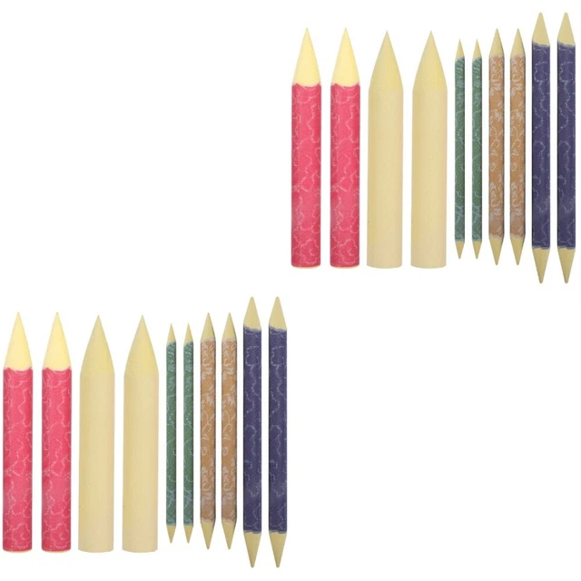 20 tocones de mezcla de suministros de arte pastel