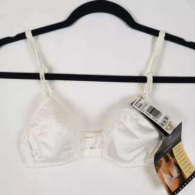 VINTAGE MAIDENFORM SWEET Nothings Bra 32AA Satin White 6848 New Old Stock  NWT £27.47 - PicClick UK