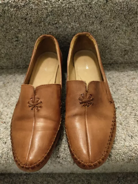 WOMENS FOOTGLOVE MARKS And Spencer Brown Leather Shoes Size 6 VGC 3.95 PicClick UK