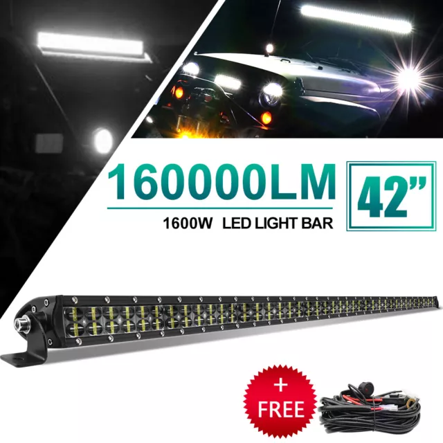21 1200W LED Arbeitsscheinwerfer Auto Offroad SUV Light bar