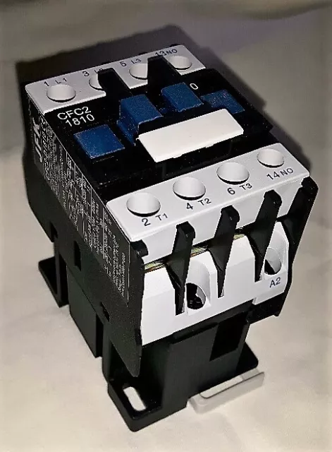 ac contactor 18 amp 7.5kw 3 pole  24 volt coil with 1 N/O  auxiliary New!!!!