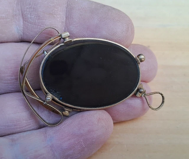 ANCIENNE LUNETTES EXTENSIBLE - Pince nez - Lorgnon ancien en métal 1920's EUR 25,00 - FR