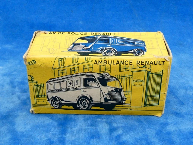 CIJ 3.61 M boite repro renault 1000 kg ambulance militaire