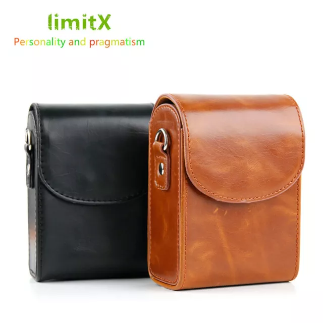 PU Retro Leather Case Camera Bag for Ricoh GR II III IIIx / Fujifilm XF10