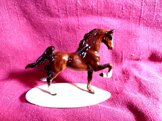 HAGEN RENAKER Miniature HORSE FIGURE Prancing MARE 3"