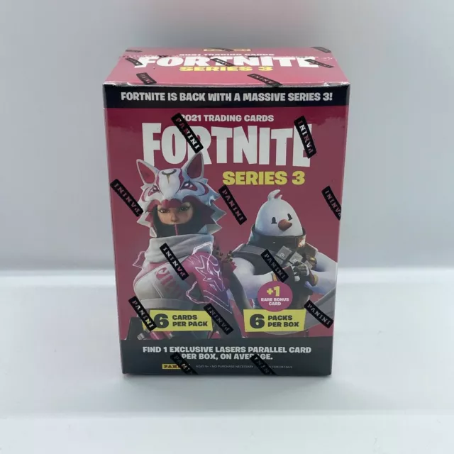 2021 Panini Fortnite Series 3 Factory Sealed Blaster Box