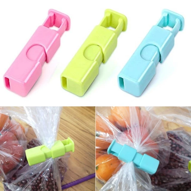 Clip de sellado de cocina bolsa de alimentos clips tienda de comestibles sellado fresco