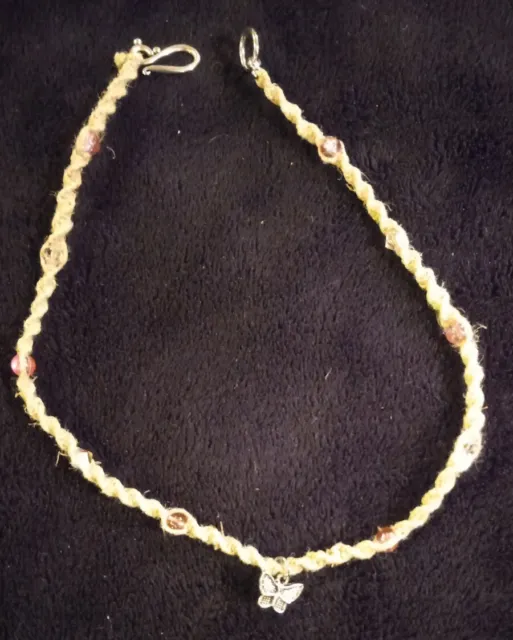 Hemp Necklace Womens Jewelry Handmade