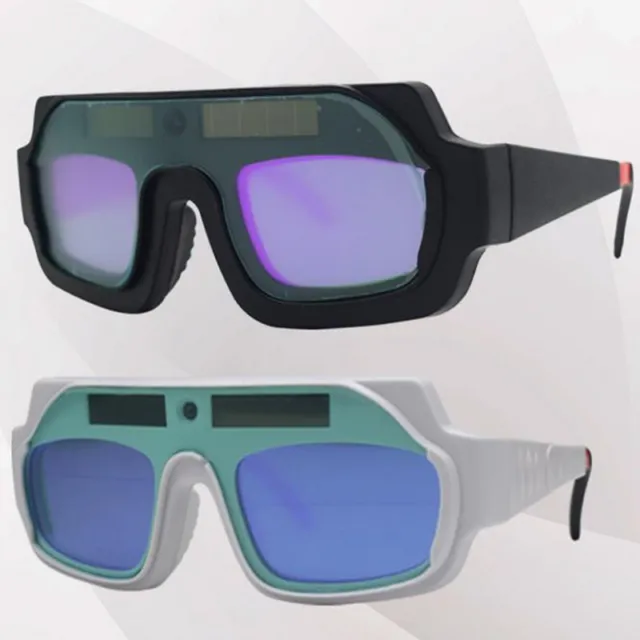 Protect Solar Powered Auto Darkening Welding Helmet Eyes Goggle Welder Glasses
