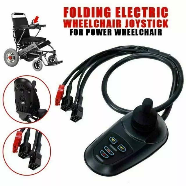 Waterproof LED joystick Controller For Folding Electric Wheelchair Accessories