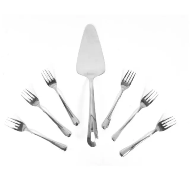 Tea Forks Afternoon Side Plate Small Cutlery Dinner Cake Slice Desert Set Gift