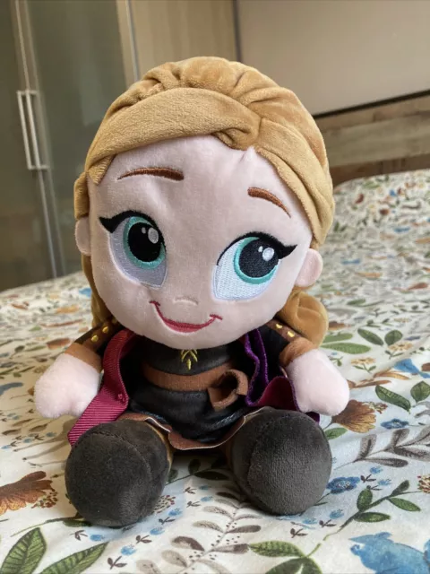 Official Disney Pixar Frozen 2 Chunky Anna Plush Soft Toy Doll Cuddly Cute B8